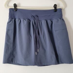 Calia Blue Drawstring Skort Size M